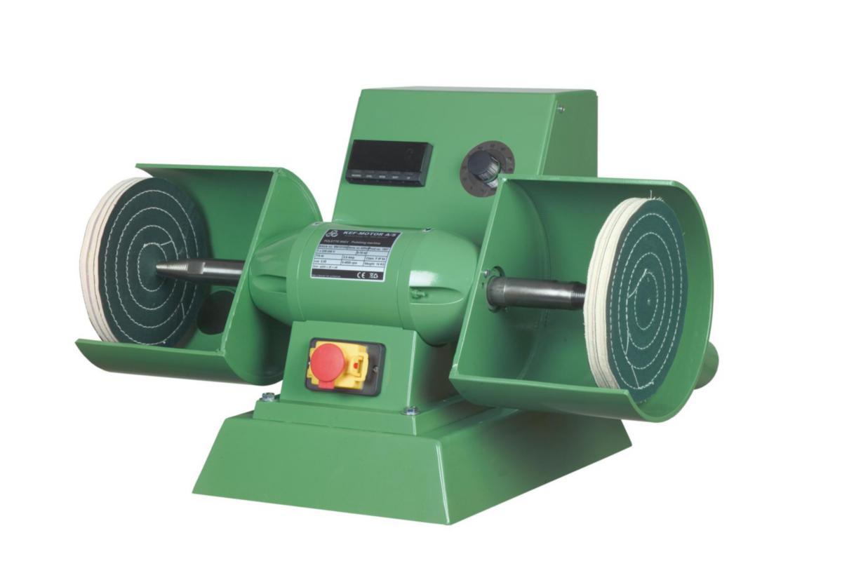 Bänkpolermaskin KEF POLETTE 6NE VARIO - BÄNKPOLER KEF POLETTE 6NE 230V VARIABEL HASTIGHET 0-4000 Ø150